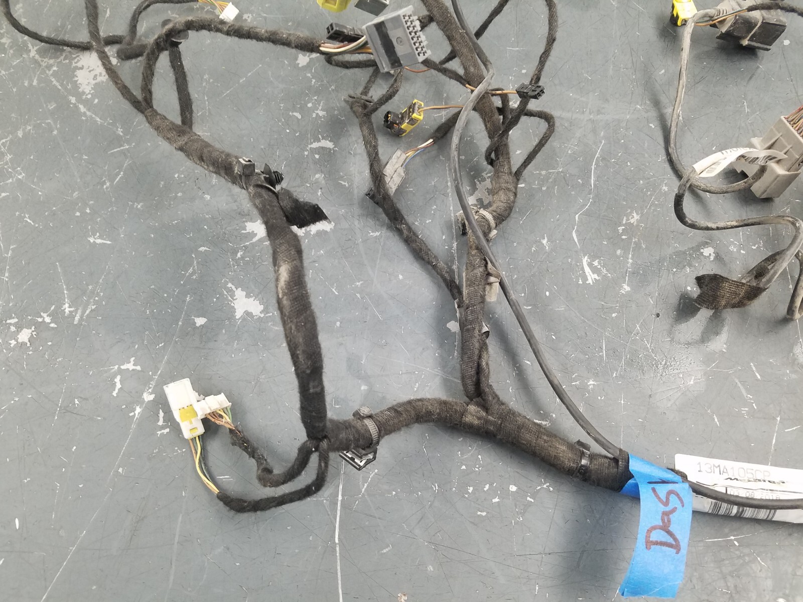 2019 McLaren 600LT 600 LT Dash Harness #6618 H2