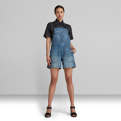 Utility BF Short Overall wmn Sun Faded Crystal Lake Größe: M G-Star Damen
