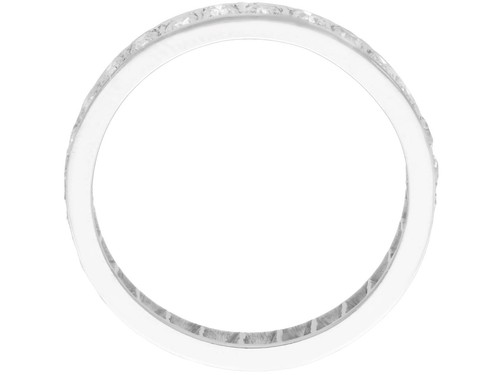 1.00 ct Diamond and 14 ct White Gold Full Eternity Ring - Vintage Circa 1990 - Picture 5 of 9