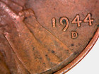 1944 D/D LINCOLN WHEAT HEAD PENNY & DDO CIRCULATED. DDO44 — photo 3