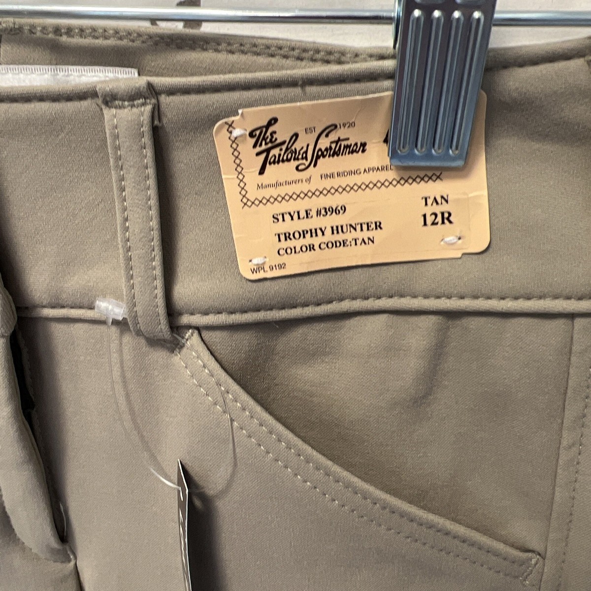 Pantalon D'équitation Anglais – The Tailored Sportsman – Fille, Taille 12 Long, Beige