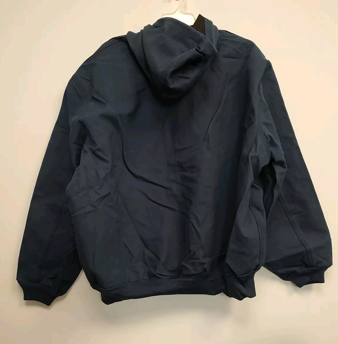 NWT Vintage 3XL Carhartt Active Jac Adult Hood Navy Jacket Thermal
