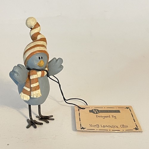 Lot of 4 Blossom Bucket Chicken Figures Suzi & B. Lloyd Miniatures Block Figure - Picture 6 of 13