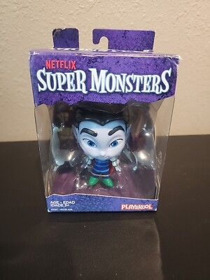 Super Monsters Drac Shadows Collectible 4-inch Figure Netflix Playskool New 