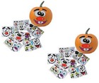 Make Your Own Pumpkin Jack O Lantern Funny Face Halloween Sticker Set 24 Sheets