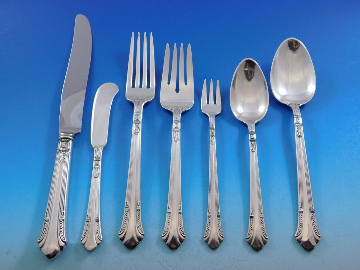 Shamrock V by Gorham Sterling Silver Flatware Service Set 66