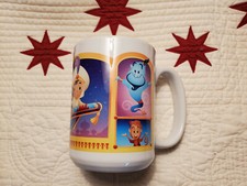 Disney Parks Wonderground Jerrod Maruyama ALADDIN Ceramic Coffee Mug Cup - New
