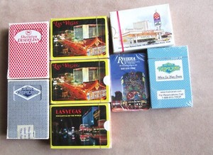 8 Las Vegas closed Casino Playing Card Decks, all sealed