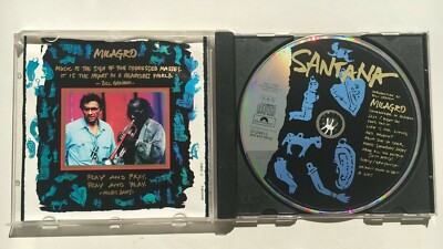 CD - SANTANA - Milagro - Clean Used - GUARANTEED | eBay