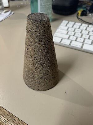 Pferd grinding cone square top 2 1/2''x4X5/8-11 max rpm 14515 ansi b7.1. AO