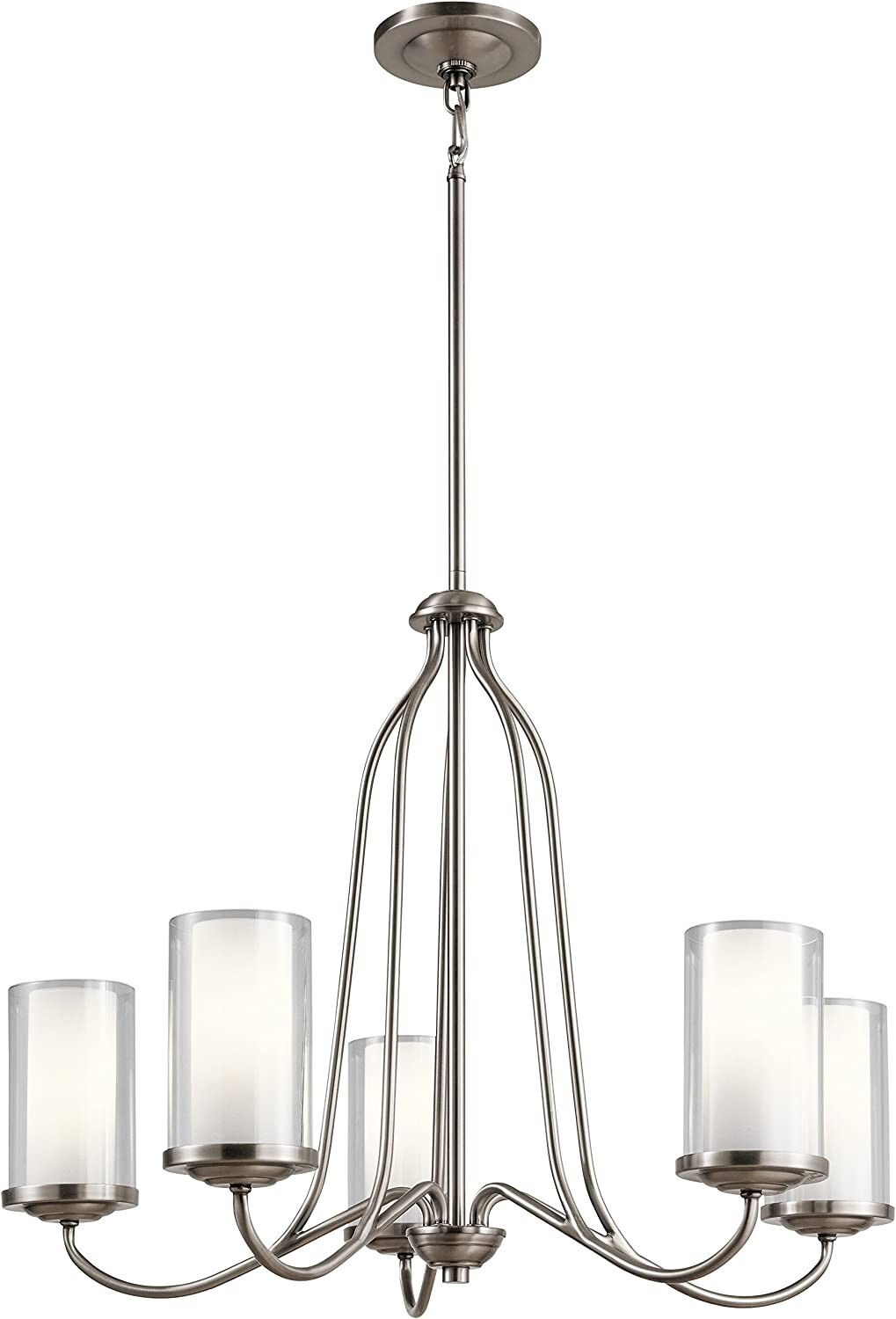 Kichler 44176CLP - 5 Light Chandelier from The Lorin Collect