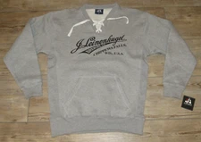 J. Leinenkugel's Brewing Company Lace-up Hockey Sweatshirt Gray size Men's Large