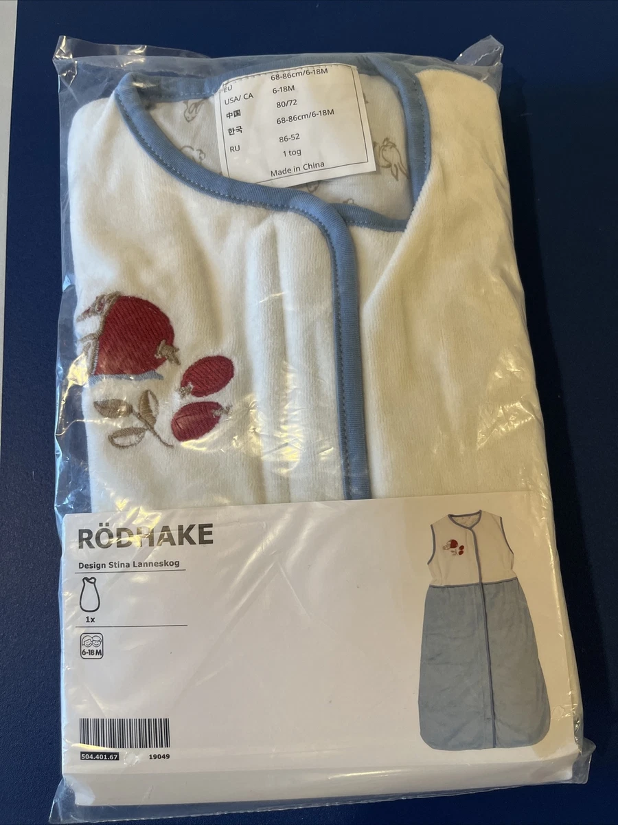 IKEA Baby Sleeping RODHAKE R DHAKE Sleeping bag blue 6 18 months 504.401.67