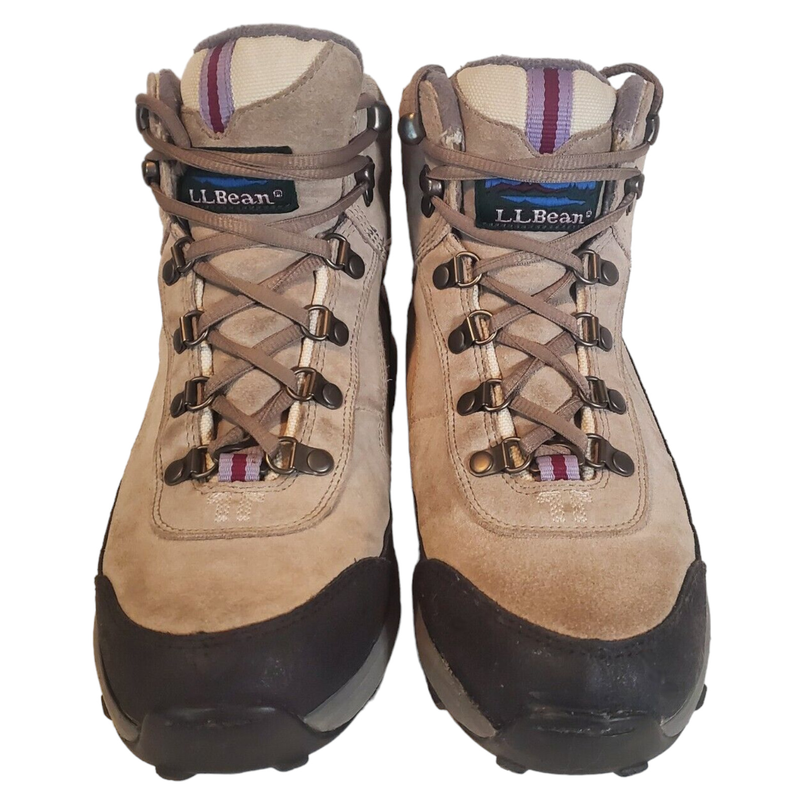 L. L.  Bean Women’s Suede Hiking Camping Boots Iv… - image 4