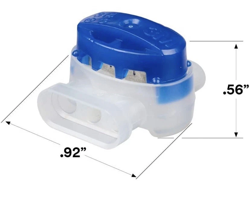 3M Wire Connector Electrical IDC Pigtail, Self-Stripping, 22-14 Awg Pack of 10 - Image 4 of 4