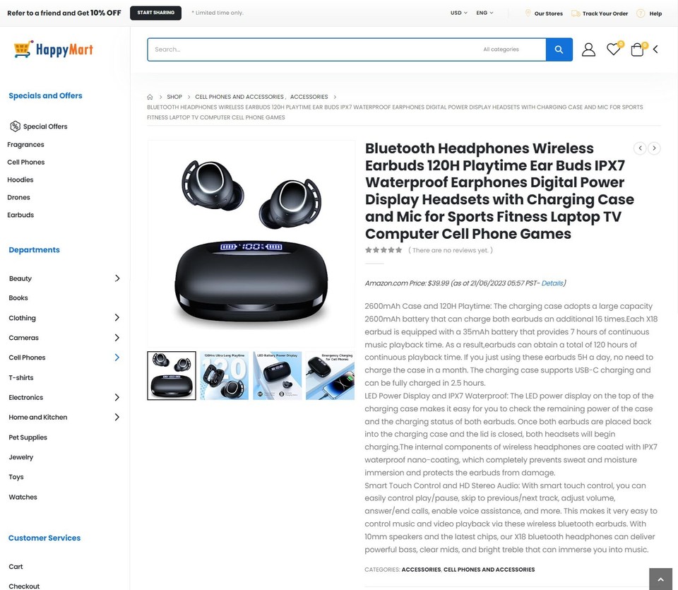 Amazon eBay AliExpress Affiliate / Drop Shipping Commerce Website ...