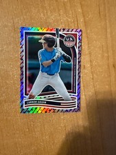 2024 Stars & Stripes - Cannon Goldin - #186 Stars & Stripes Parallel 29/50