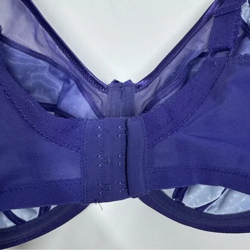 Goddess Bra Size 38H KAYLA Side Support Floral Print Underwire Unlined NEW - Picture 6 of 10