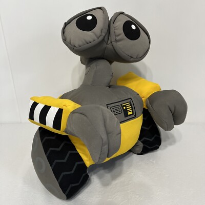 Disney Store Exclusive Pixar 12  WALL-E Plush Stuffed Robot Swivel Head