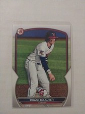 2023 Bowman Paper Base #BP-103 Chase DeLauter - Cleveland Guardians