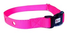 Replacement Collar Strap for Electric Dog Fence and E-Collar Receiver - Hot Pink