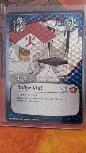 Naruto CCG Set 9 The Chosen 'Missions' Chckered Diamond Foil / Spiral 1st Ed NM - Picture 83 of 91