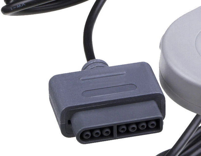 4 PARA Nuevo Sistema Super Nintendo SNES Consola Controlador de Repuesto 6FT SNS-005 Foto 2 de 4