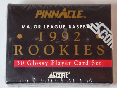 1992 Score PINNACLE Rookies Baseball Card Set Sealed 30 Baseball Card Set