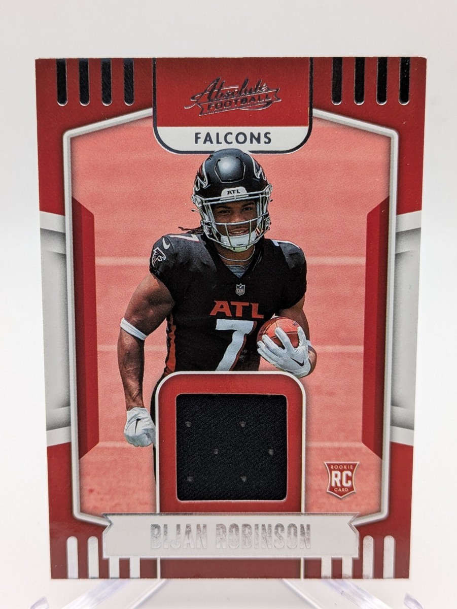 💥 Bijan Robinson Rookie PATCH 2023 Absolute #ARM-1 FALCONS Color