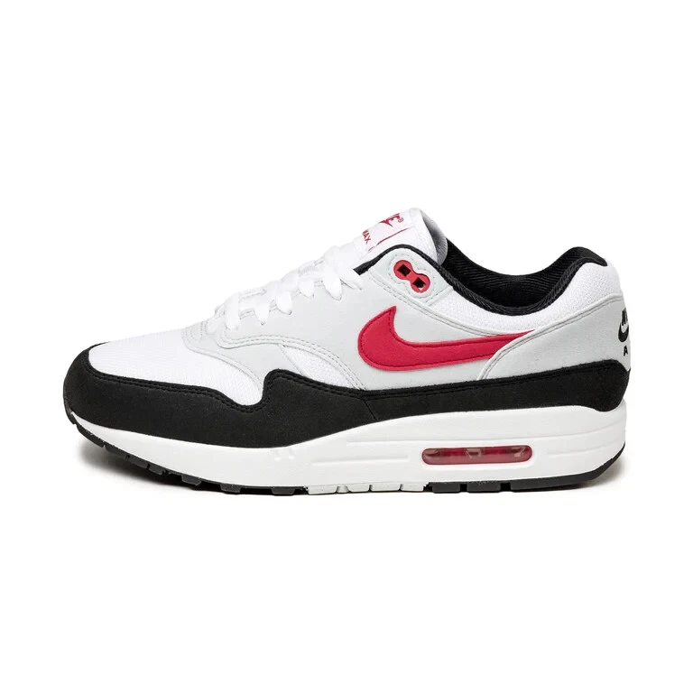Nike Air Max 1 Chili 2.0 White Black University Red Mens FD9082