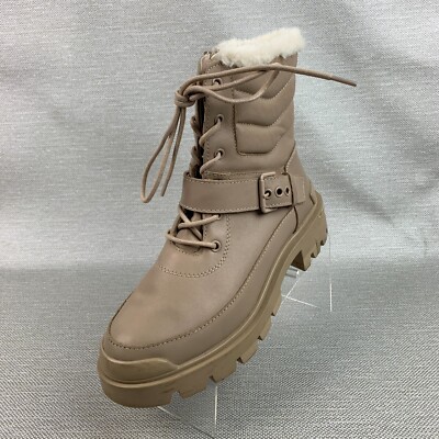 Aldo tan boots Aldo Tan brown Lace-Up Boots - size 8 - 4 main image 2