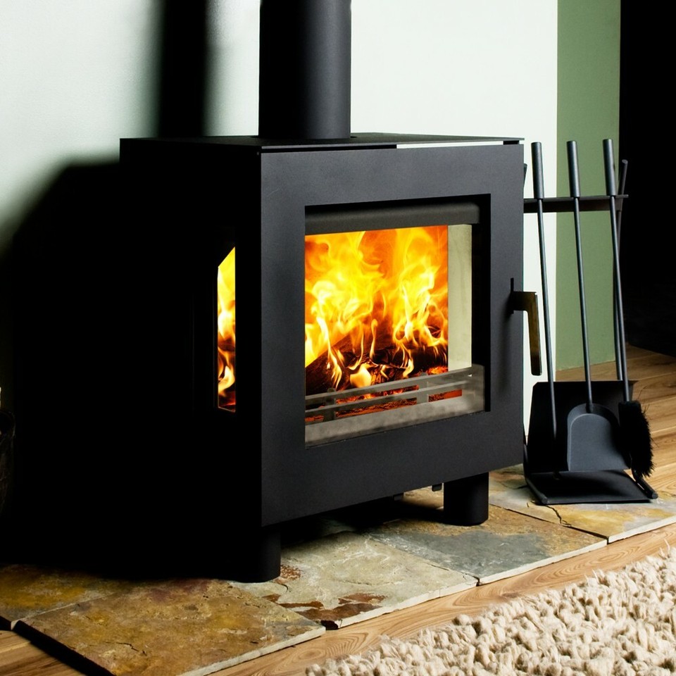 Jotul 3DV II Allagash Wood stove Glass Replacement. Part 129113 13 5/8