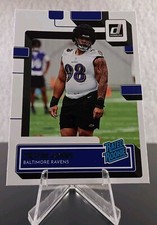2022 Donruss TRAVIS JONES Rated Rookie 384 Baltimore Ravens RC