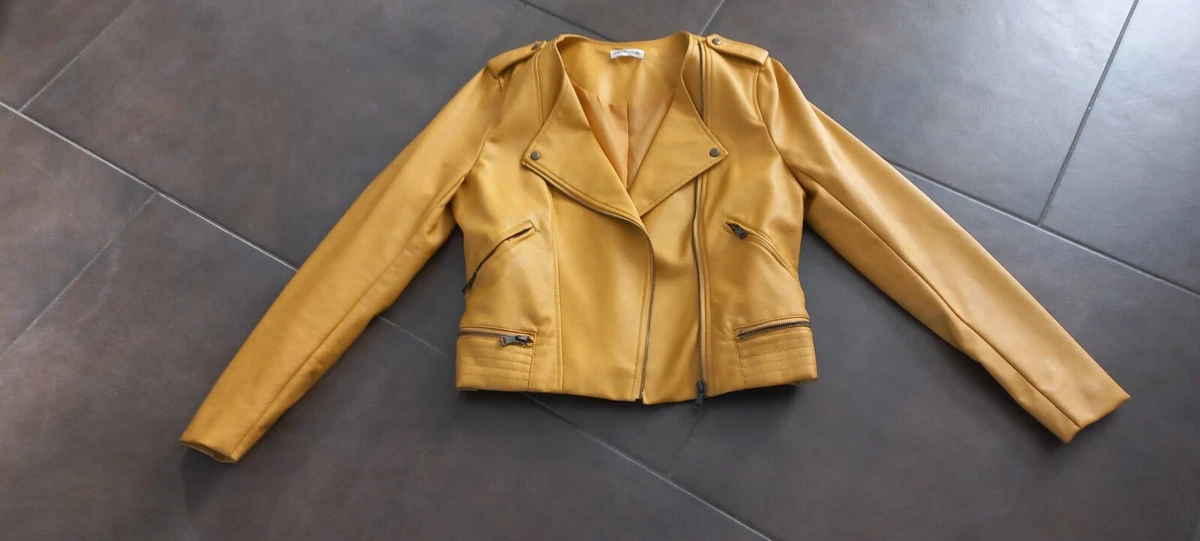 Perfecto jaune femme new arrivals
