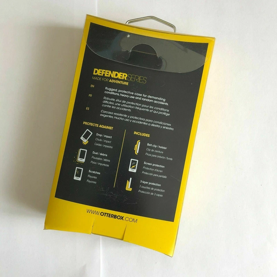 OtterBox LG G2 Defender Series Rugged Protected Case Cover Black - Image 3 of 4