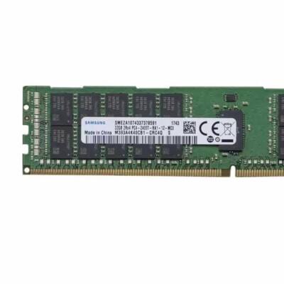 Samsung 128GB (4X32GB) DDR4 2400MHz 2RX4 ECC Registered Memory