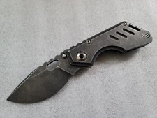 Mick Strider Custom MSC Performance Series Stub, Big Belly Blade, Grandpa Finish