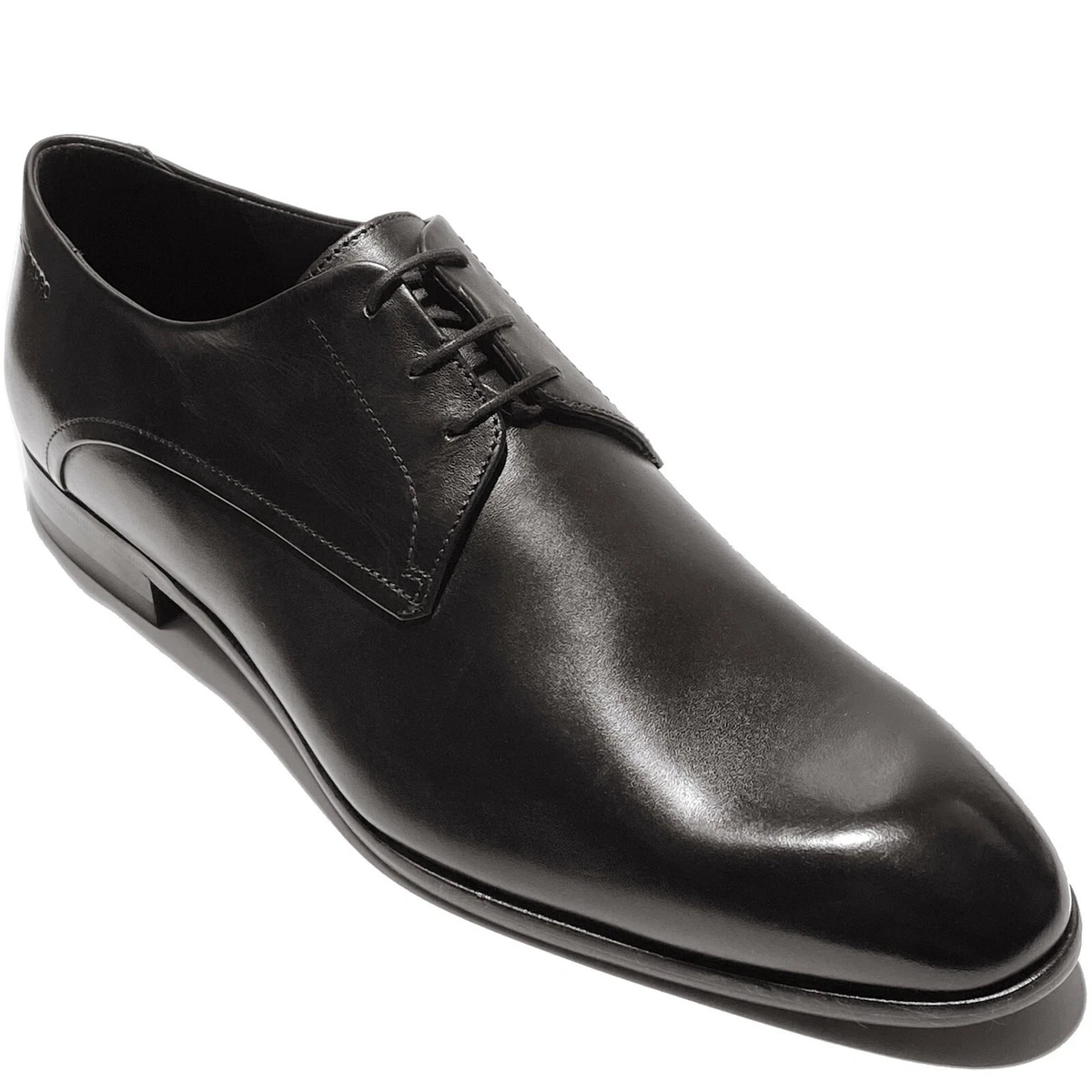 Hugo boss best sale black dress shoes