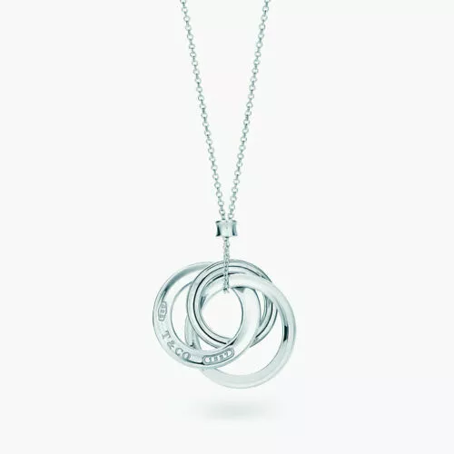 Tiffany 3 shop circle necklace