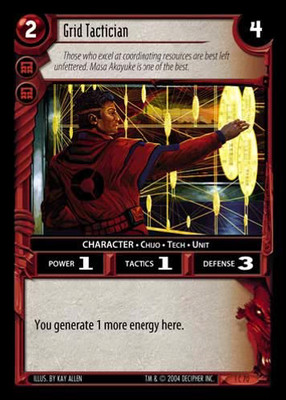 Grid Tactician - Incursion - Wars TCG