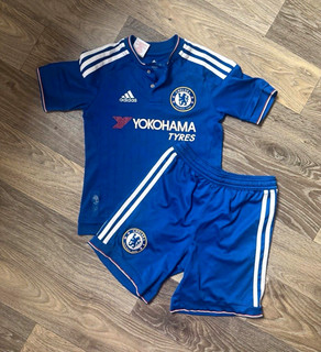 adidas Climacool Chelsea Fußballtrikot Set Trikot Kinder original 128