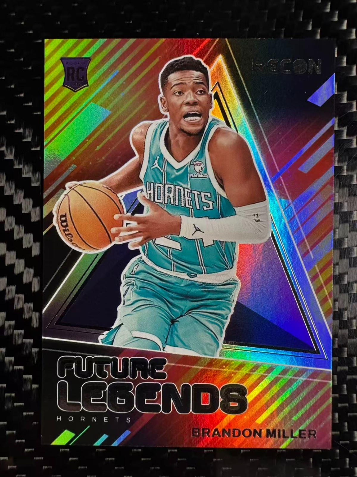 Brandon Miller 2023-24 Panini Recon Future Legends Holo RC #6 Hornets
