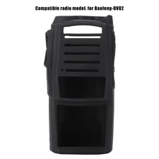 Soft Silicone Two Way Radio Holster Case Protection For UV82 Walkie