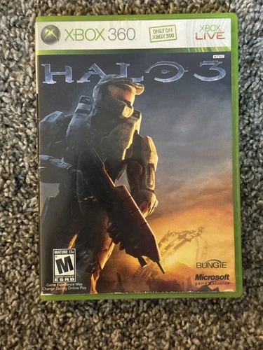 Halo 3 Xbox 360 Tested w/ Poster Insert Xbox One/Series X