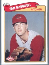 1989 Swell Baseball Greats Cleveland Indians Sam McDowell #71