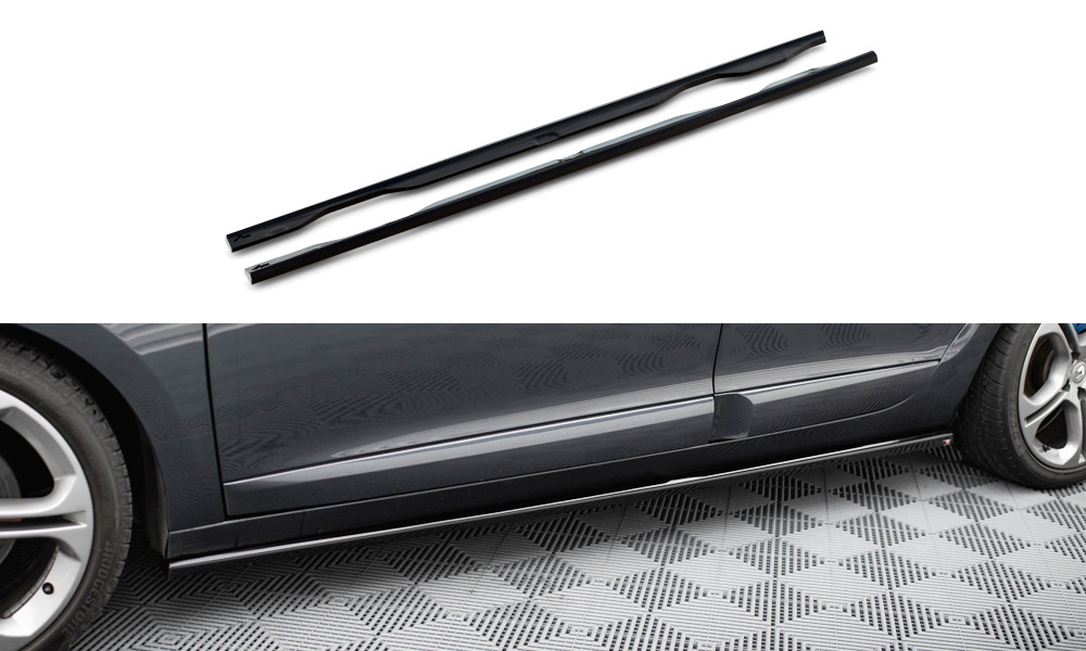 Rajouts bas de caisse Maxton Renault Megane GT MK3 Facelift finition Premium