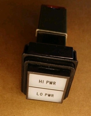 Mil-Spec Ducommun Light Indicator Part # 10648RA11-6 SYSTEM RF 