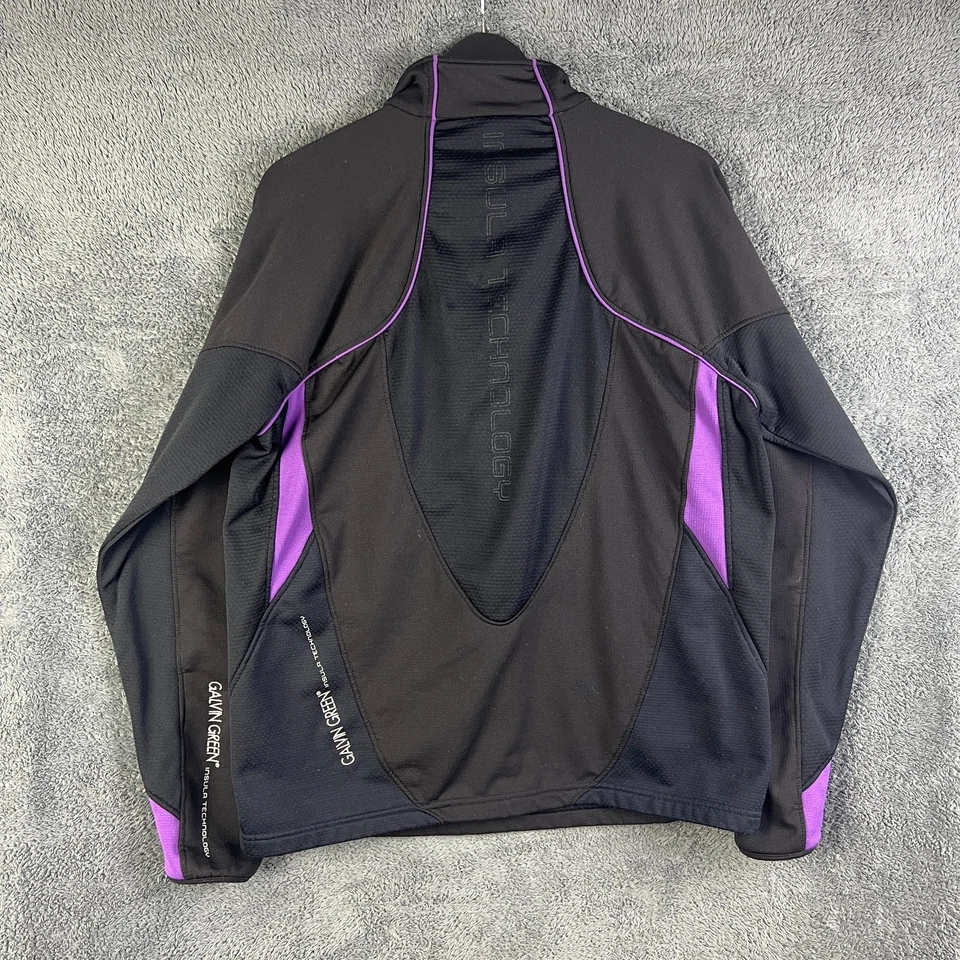 Galvin Green Insula Damian 1/4 Zip Thermal Mens Golf XL Black Limited Edition - Image 2 of 4