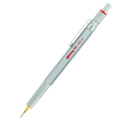 Rotring 800 Feinminenstift 0,5 silber 1854233, für 0,5 mm Minen