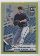 2019 Panini Donruss Optic Rated Rookies Lime Green Prizm Bryse Wilson #61 5aj